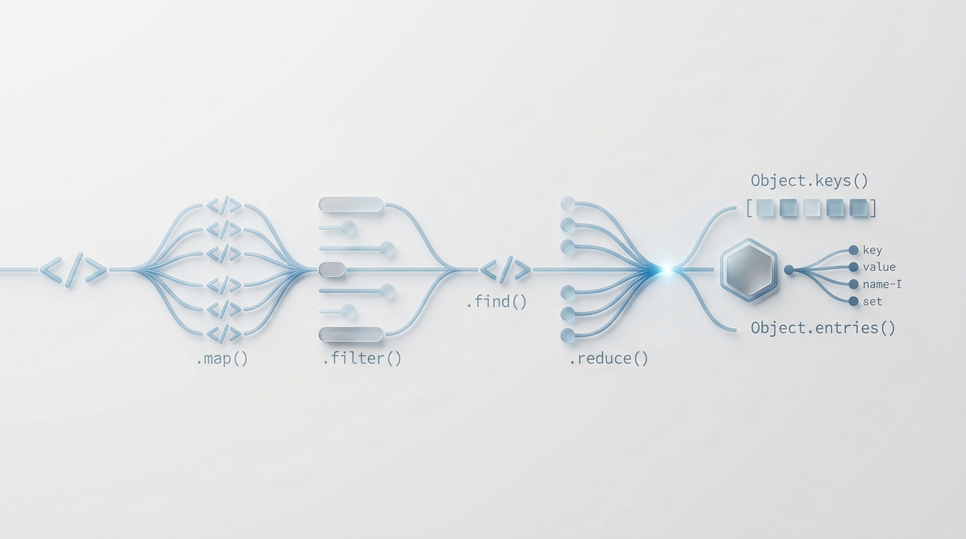 Recorrer datos: map, filter, find, reduce y Object.*